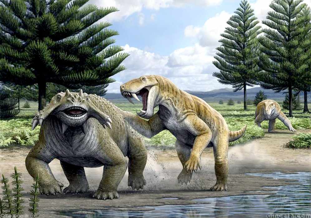 Scutosaurus Inostrancevia
