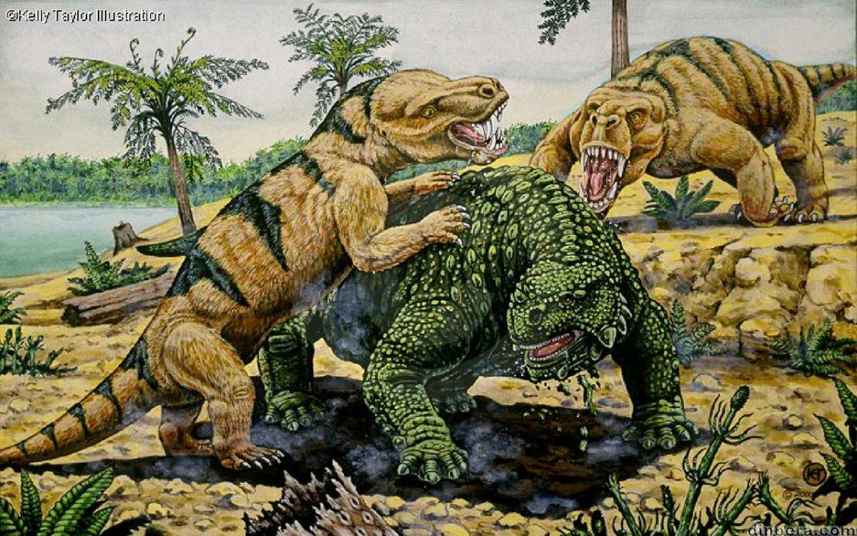 Scutosaurus Inostrancevia