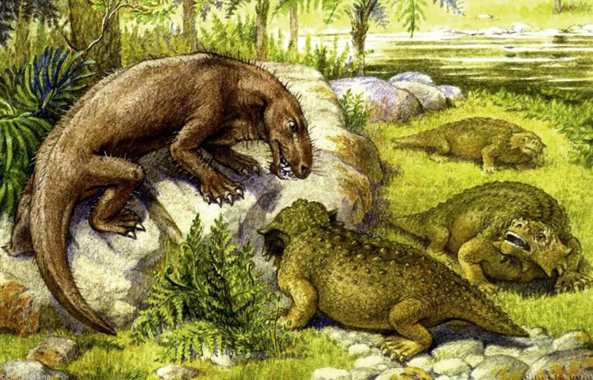 Scutosaurus Inostrancevia