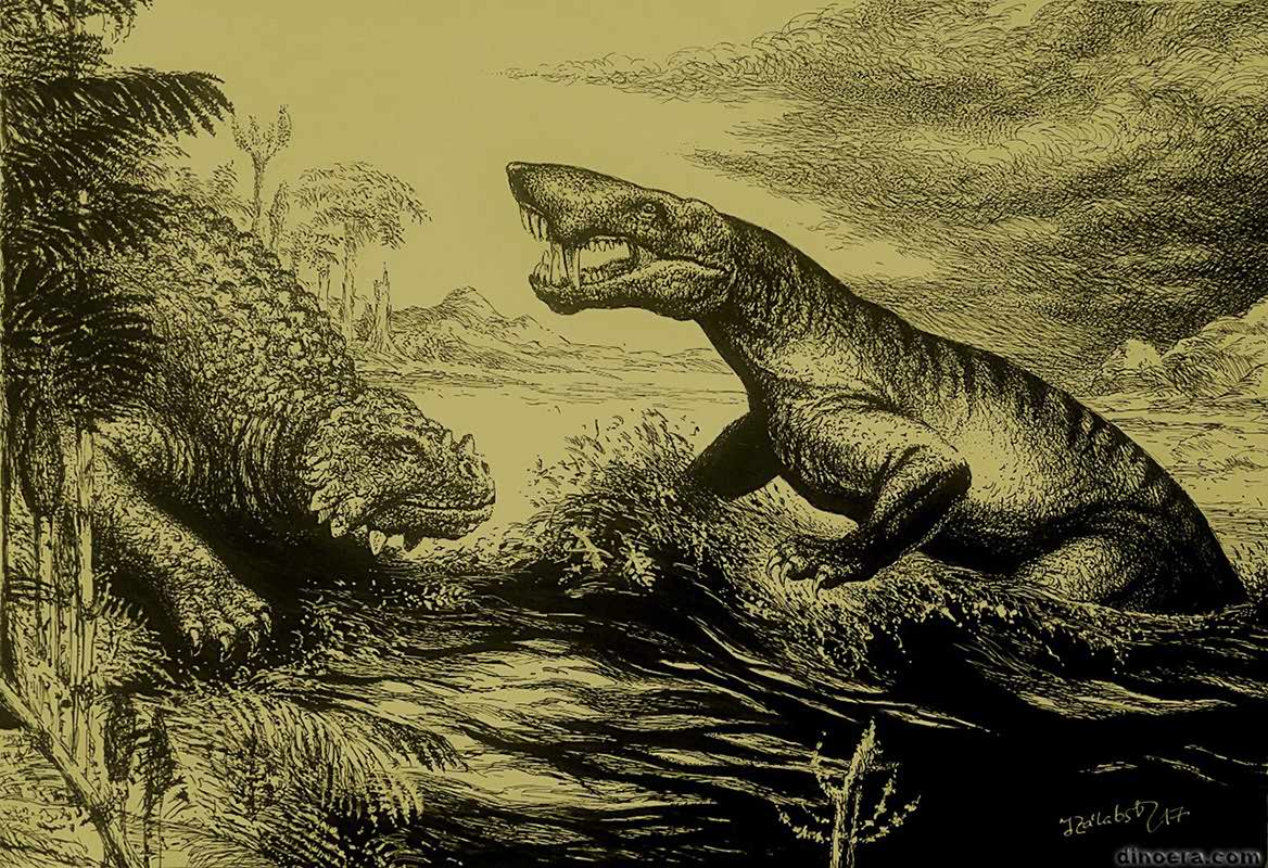 Scutosaurus Inostrancevia