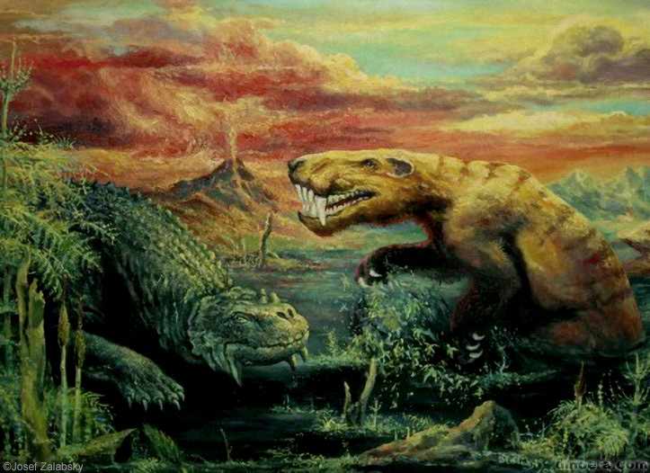 Scutosaurus Inostrancevia
